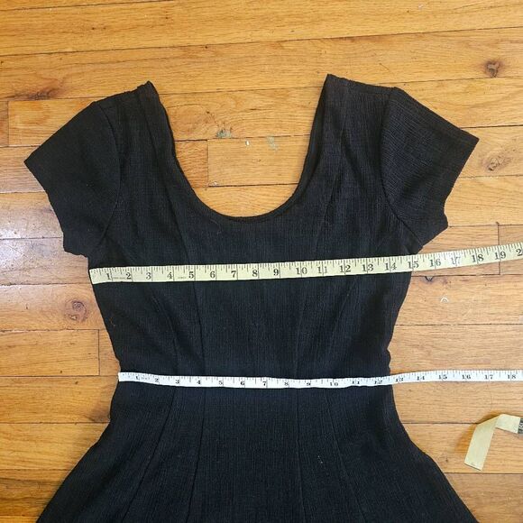 Maeve Black Mini Dress - Picture 4 of 7